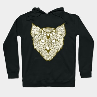 African Lion Inspired Hoodie